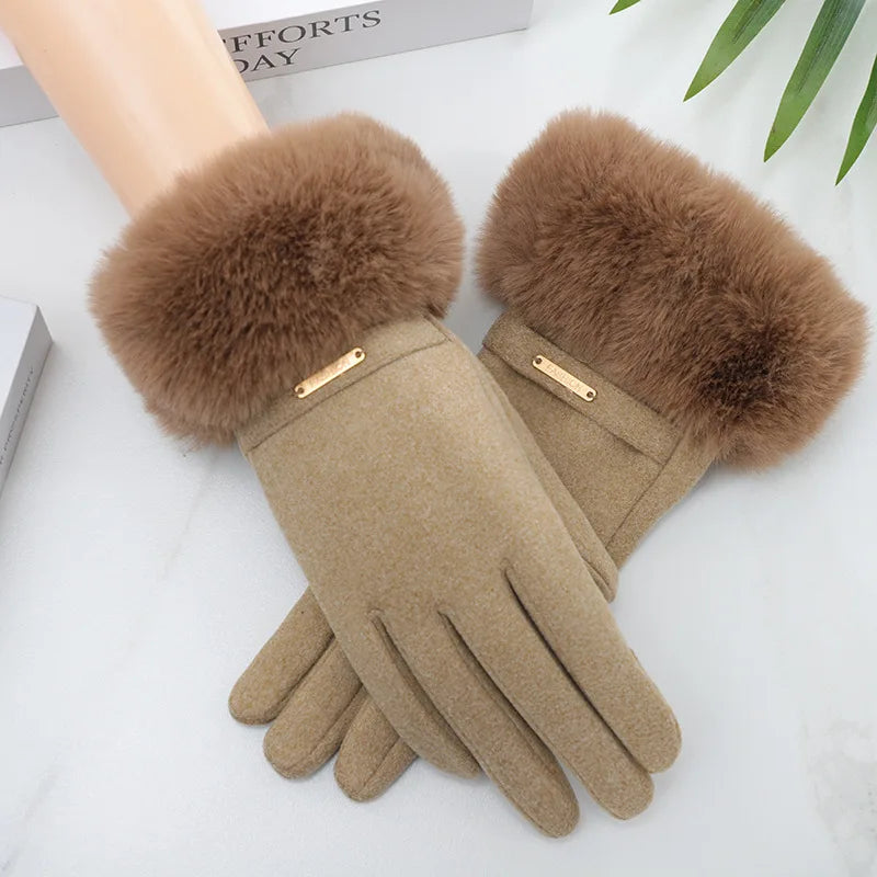 Siberiano | Guantes de piel Aurora