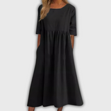 Sofía | Vestido en armonía azul