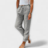 Stacy – Pantalones Ligeros de Lino