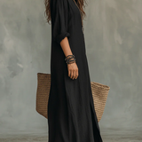 SAULE | Vestido maxi increíblemente favorecedor para una versatilidad diaria
