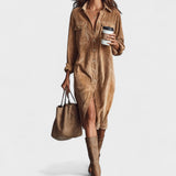 Serena | Vestido moderno de corte holgado