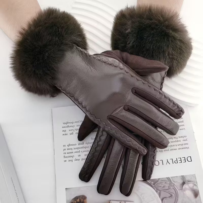Aurora Luxury | Guantes de Piel de Visón