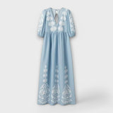 Rena - Vestido Estampado para una Elegancia sin Esfuerzo