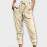 Blaire – Pantalones de Lino con Mezcla de Algodón