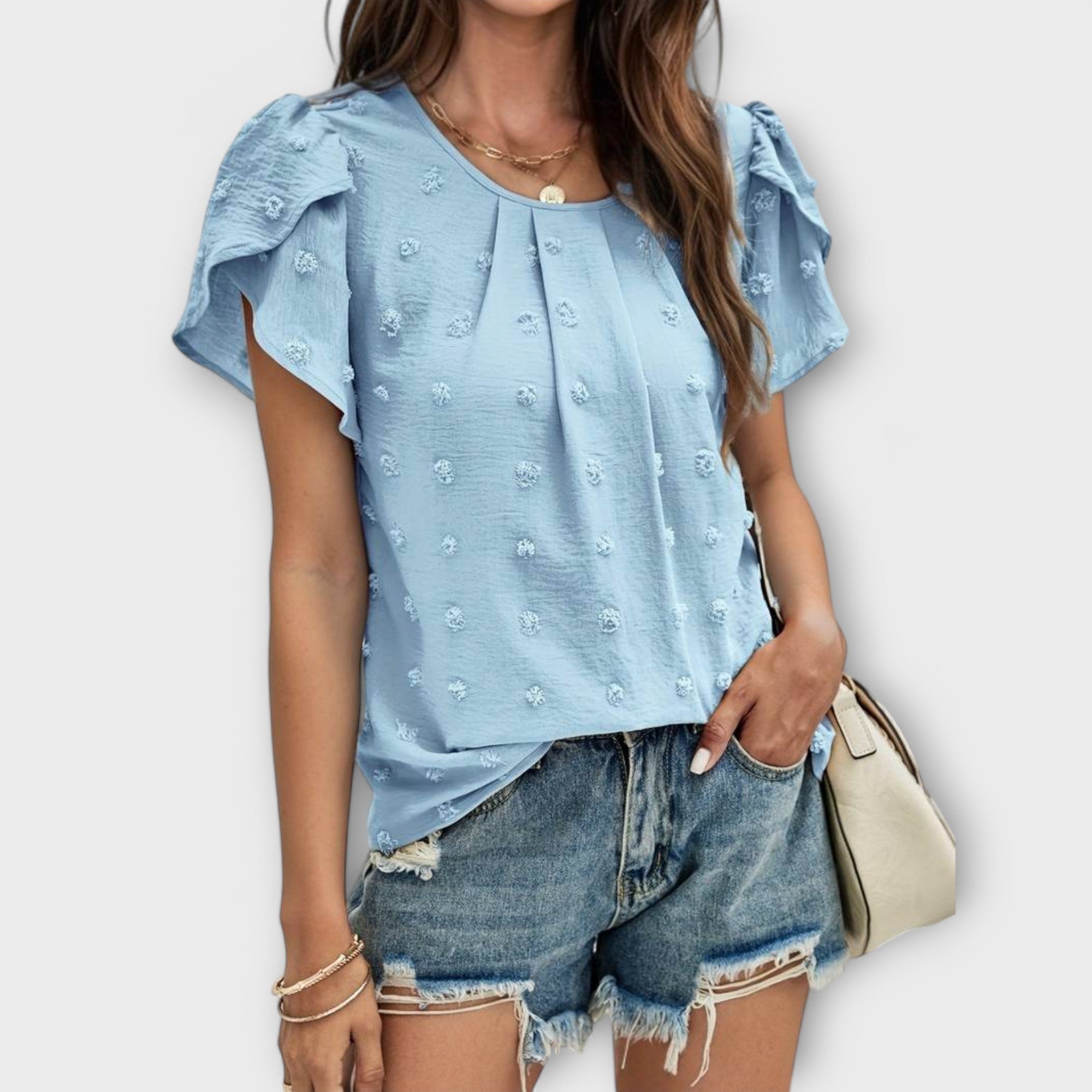 Charlotte – La Blusa de Puntos Perfecta