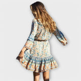 Keitha - Vestido corto bohemio