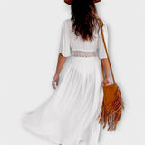 Louisa - Vestido midi bohemio