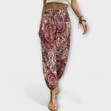 Scarlett – Pantalones con estampado étnico