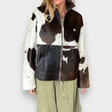 Evelina | Chaqueta con estampado de leopardo