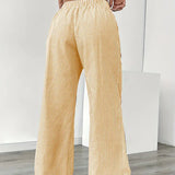 Alina™ | Elegantes pantalones a rayas con bolsillos
