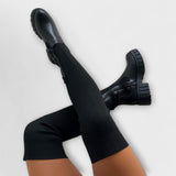 Botas de invierno por encima de la rodilla – Elegantes, cómodas y funcionales