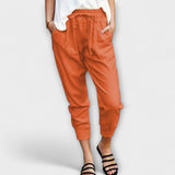 Blaire – Pantalones de Lino con Mezcla de Algodón