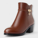 Frederika – Elegantes Botas de Invierno con Cremallera