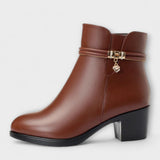 Frederika – Elegantes Botas de Invierno con Cremallera