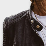 Santana | Elegante chaqueta de cuero