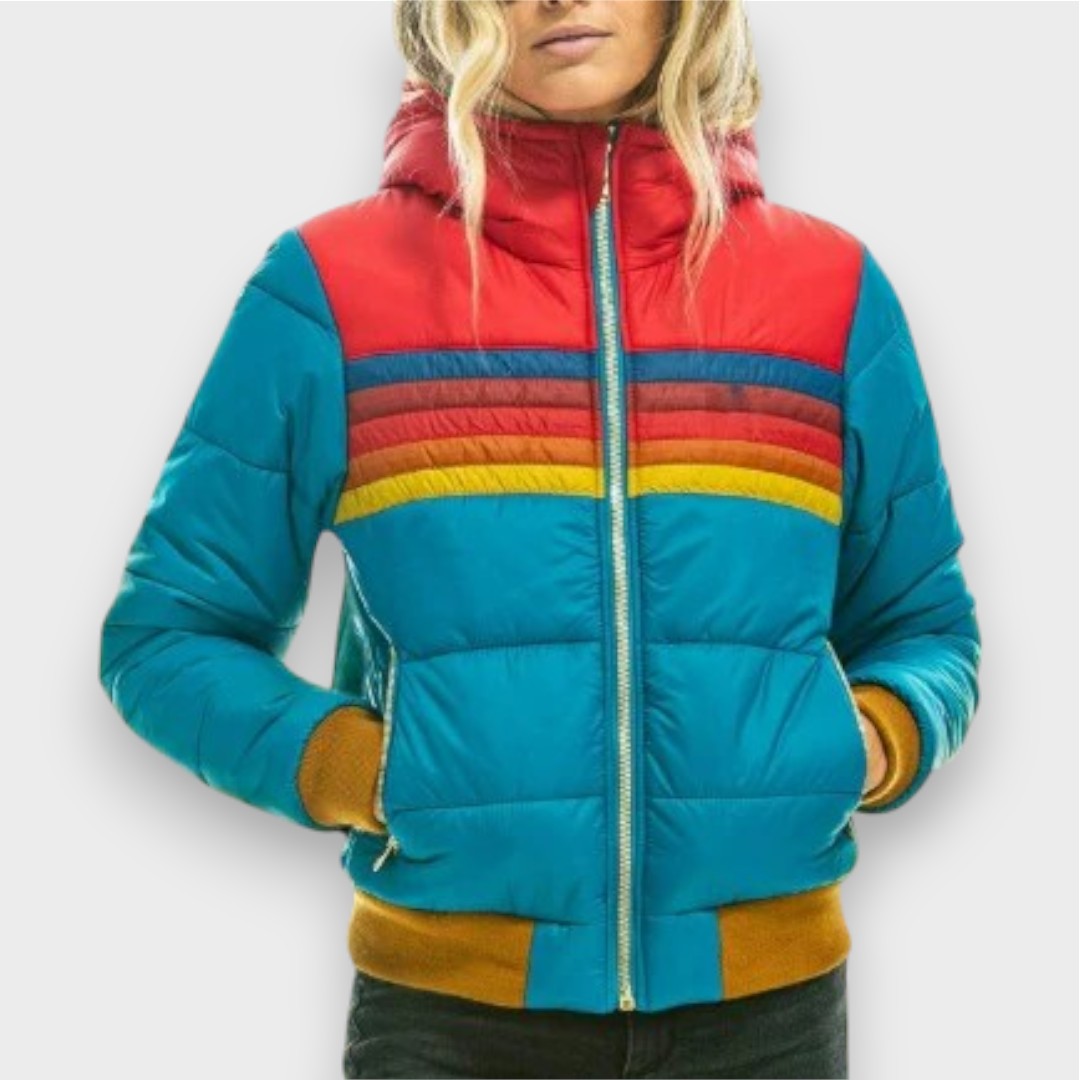 Anja | Chaqueta de plumón impermeable