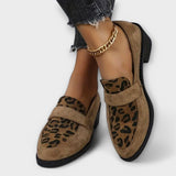 Karla - Zapatos de Mujer Elegantes con Estampado de Leopardo