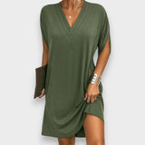 Rachel | Minivestido Casual con Cuello en V
