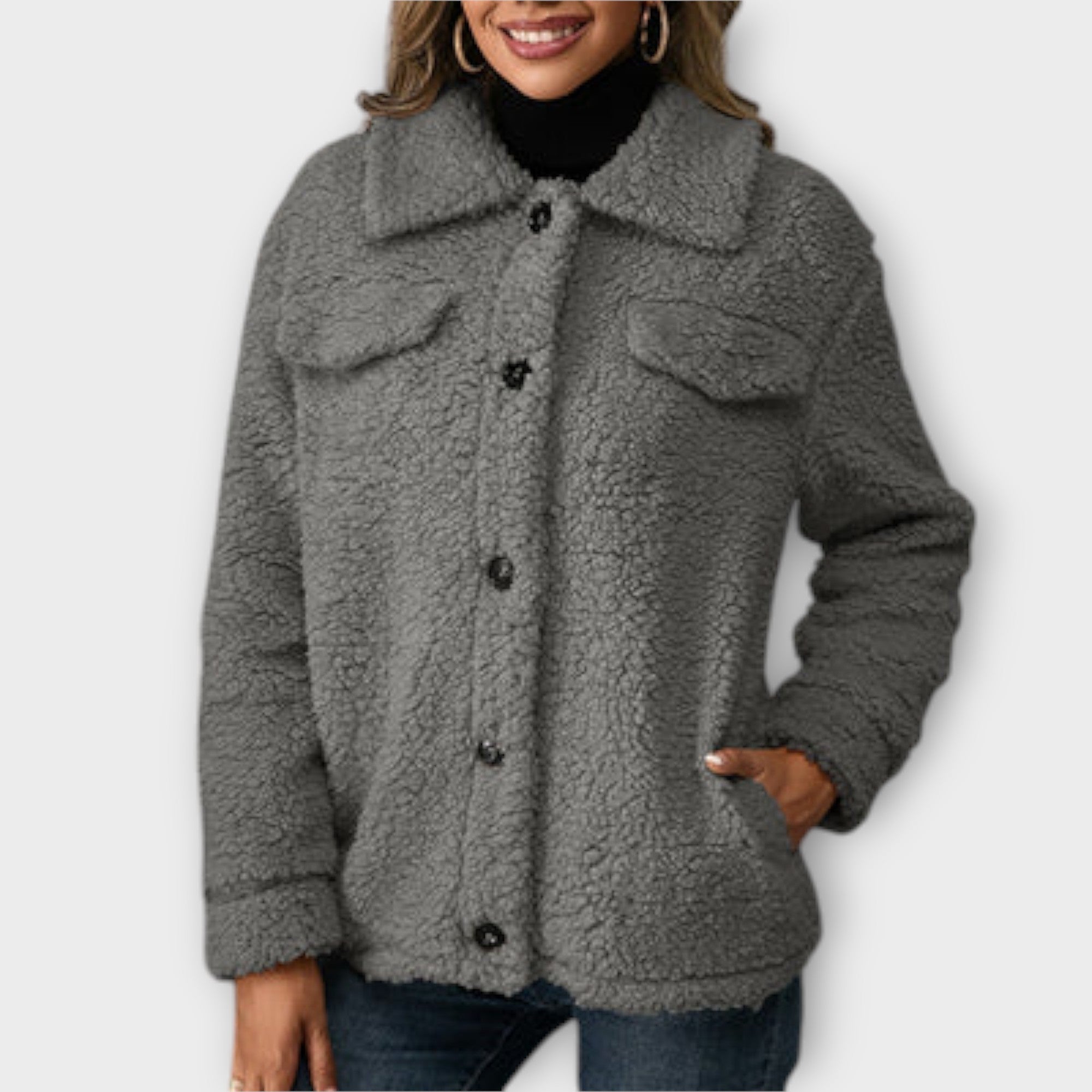 Lucy - Chaqueta Teddy Abrigo