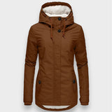 Chloé | Chaqueta larga de forro polar de otoño