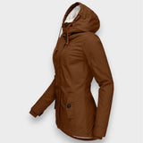 Chloé | Chaqueta larga de forro polar de otoño