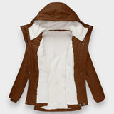 Chloé | Chaqueta larga de forro polar de otoño