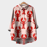 Cangrejo | Blusa Premium con Estampado Floral