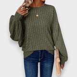 Nala | Blusa de manga larga Elegancia Relajada