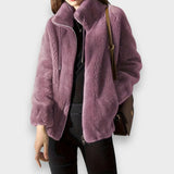 Delphine | Chaqueta cómoda con cremallera