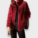 Delphine | Chaqueta cómoda con cremallera