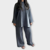 Ingrid - Conjunto Tallas Grandes - Estilo Acanalado