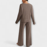 Conjunto Acanalado para Descansar