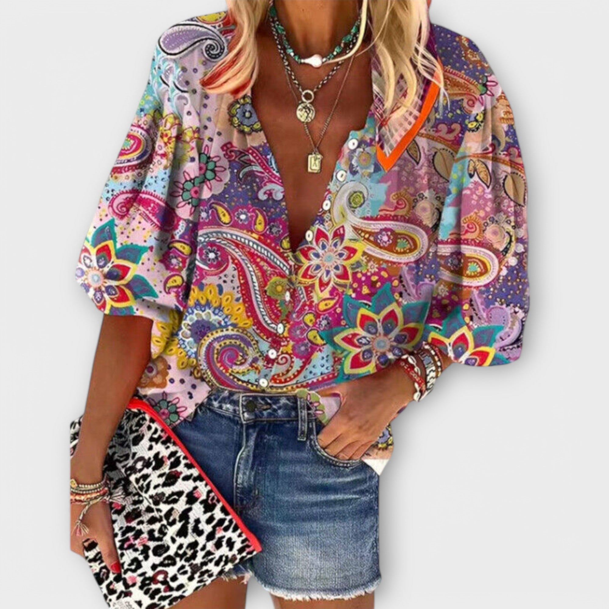 Felicia – Blusa retro