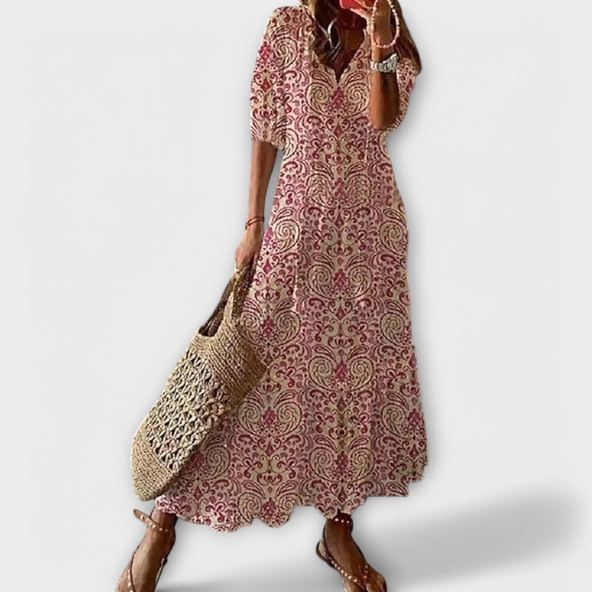 Bettina - Vestido Maxi Bohemio