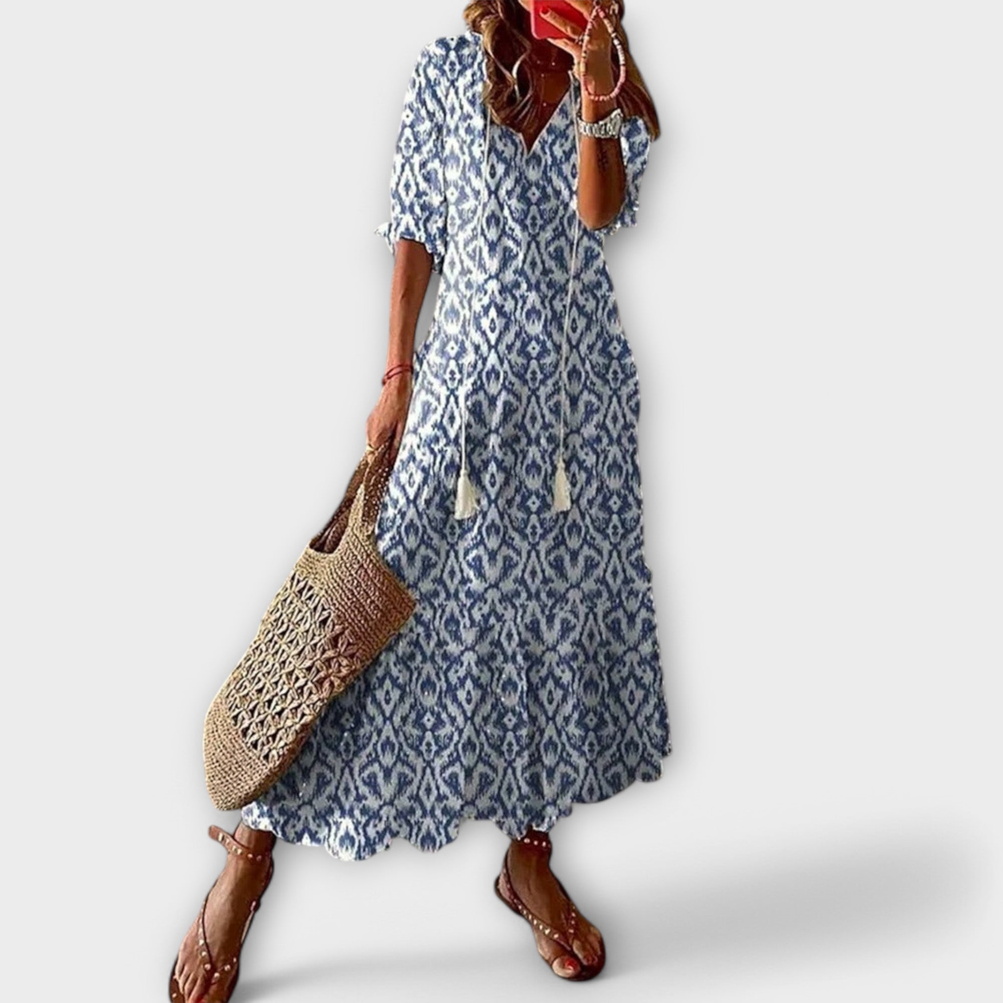 Bettina - Vestido Maxi Bohemio