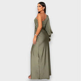 Zarra | Vestido maxi elegante de un solo hombro
