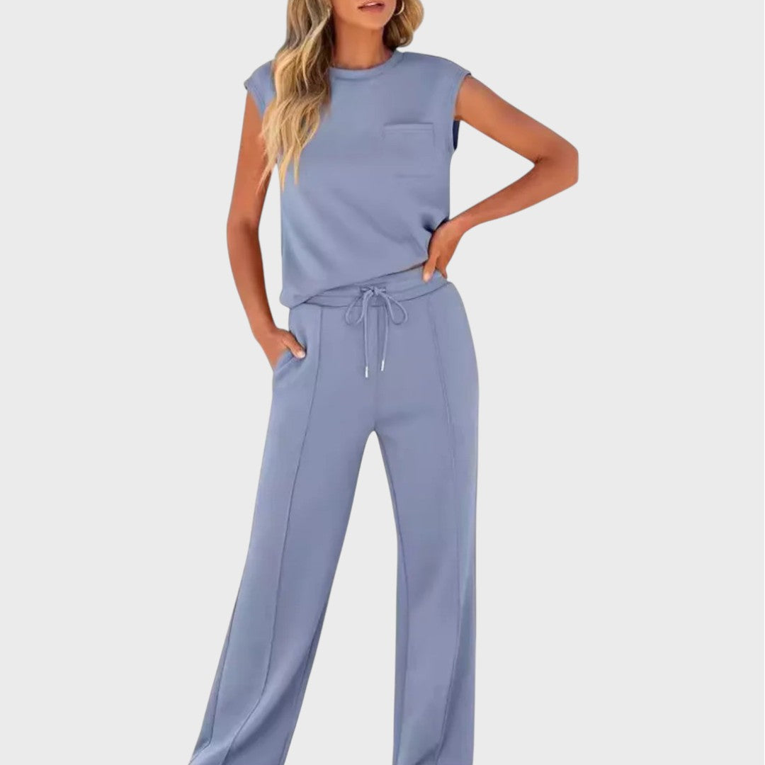 Kaiya | Conjunto casual de verano suave