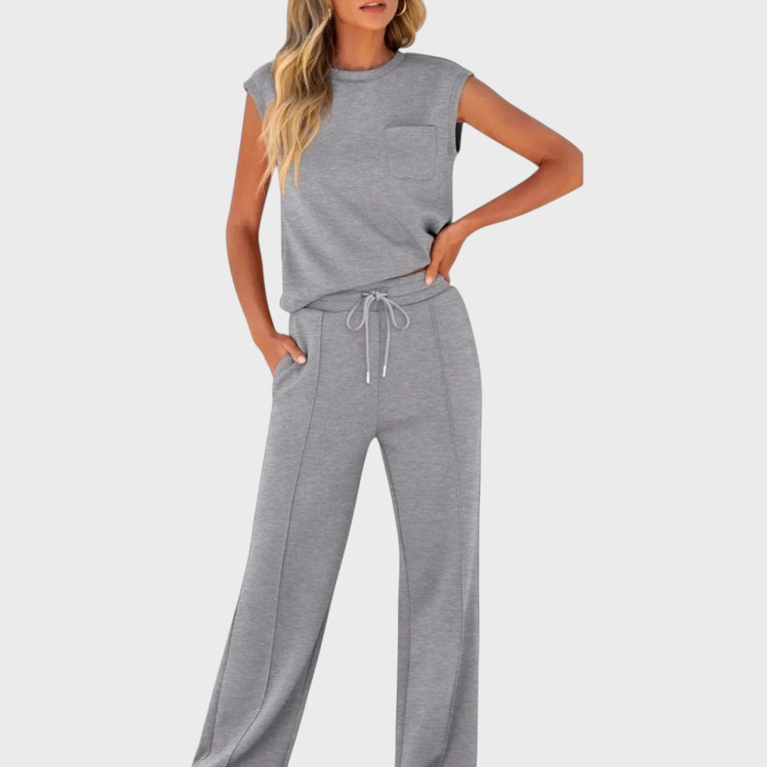 Kaiya | Conjunto casual de verano suave