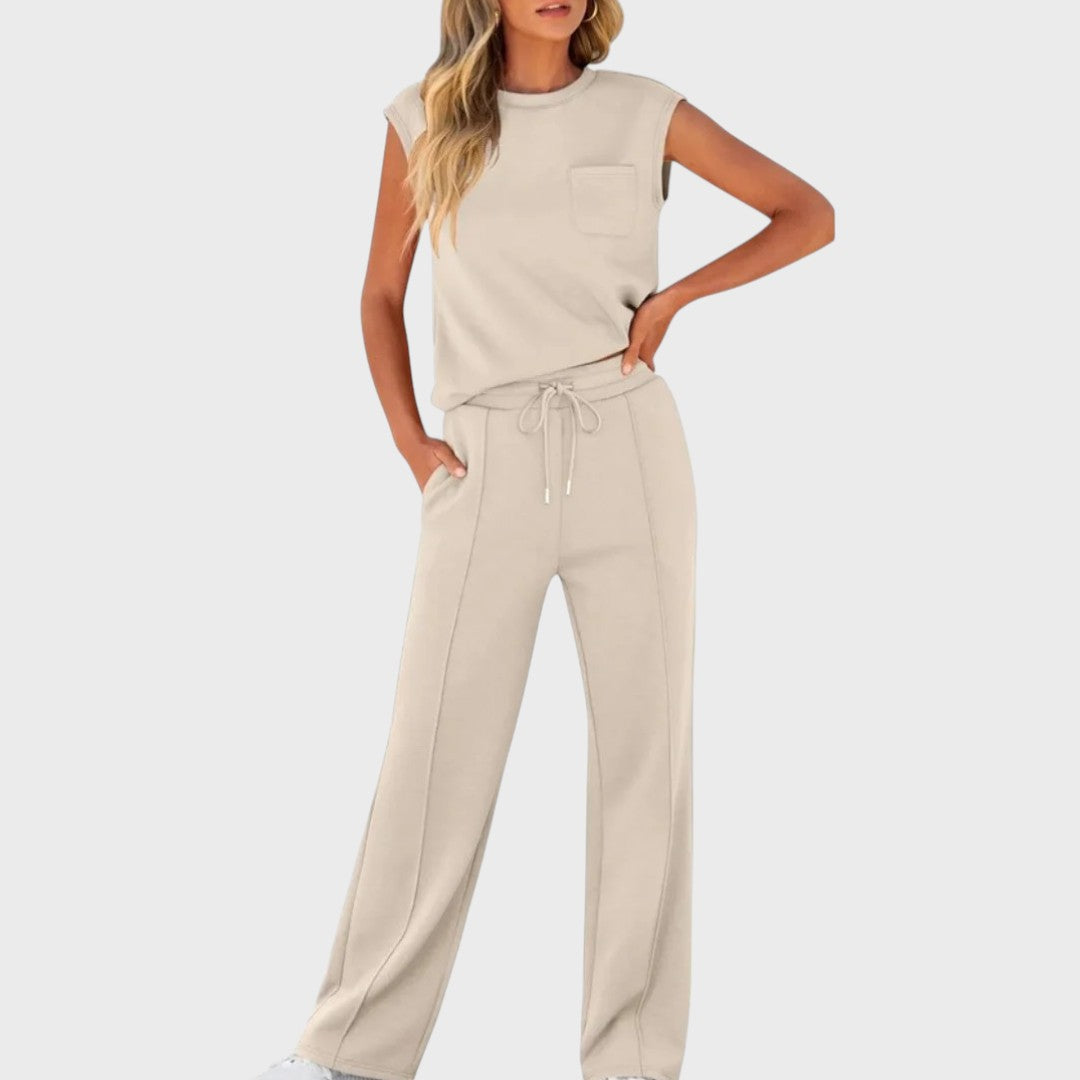Kaiya | Conjunto casual de verano suave
